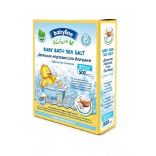 Детская морская соль для ванн натуральная 500гр Dr Tuttelle DT080 (16) 