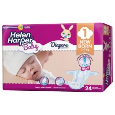 Детские подгузники  Baby Mini 2 (3-6 кг) Helen Harper 2310398 №78