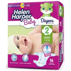 Детские подгузники Helen Harper Baby Mini р-р 2 (3-6 кг) 16