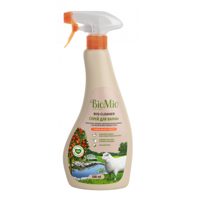 Экологичное чистящее средство для ванной комнаты, грейпфрут BioMio BIO-BATHROOM CLEANER 500 мл (10)