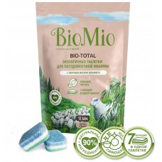Экологичные таблетки для посудомоечн машины 7-в-1 с маслом эвкалипта 60 шт BioMio (5)