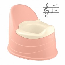 Горшок детский музыкальный (светло-розовый) Пластишка 431300333, 03910П
