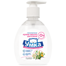Крем-мыло жидкое детское гипоаллергенное 300мл  УМКА (24)