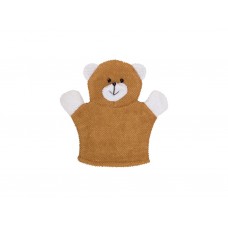 Мочалка-рукавичка махровая Baby Bear хлопковая ткань ROXY-KIDS RBS-002