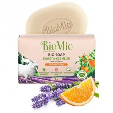 Мыло туалетное апельсин, лаванда и мята BioMio BIO SOAP 90 г (24)