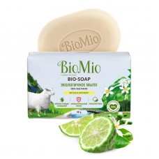 Мыло туалетное литсея и бергамот BioMio BIO SOAP 90 г (24)