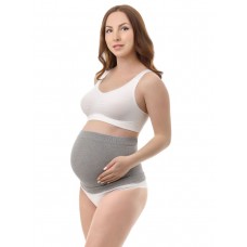 Пояс бесшовный для беременных женщин "ФЭСТ" размер (102) серый меланж Б-172
